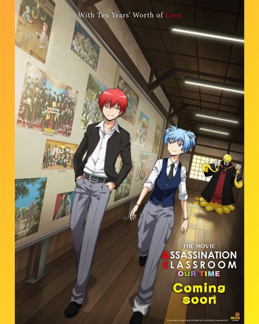 剧场版《暗杀教室：我们的时光》即将在马来西亚上映！ Assassination Classroom the Movie: Our Time Is Coming to Malaysian Cinemas Soon!
